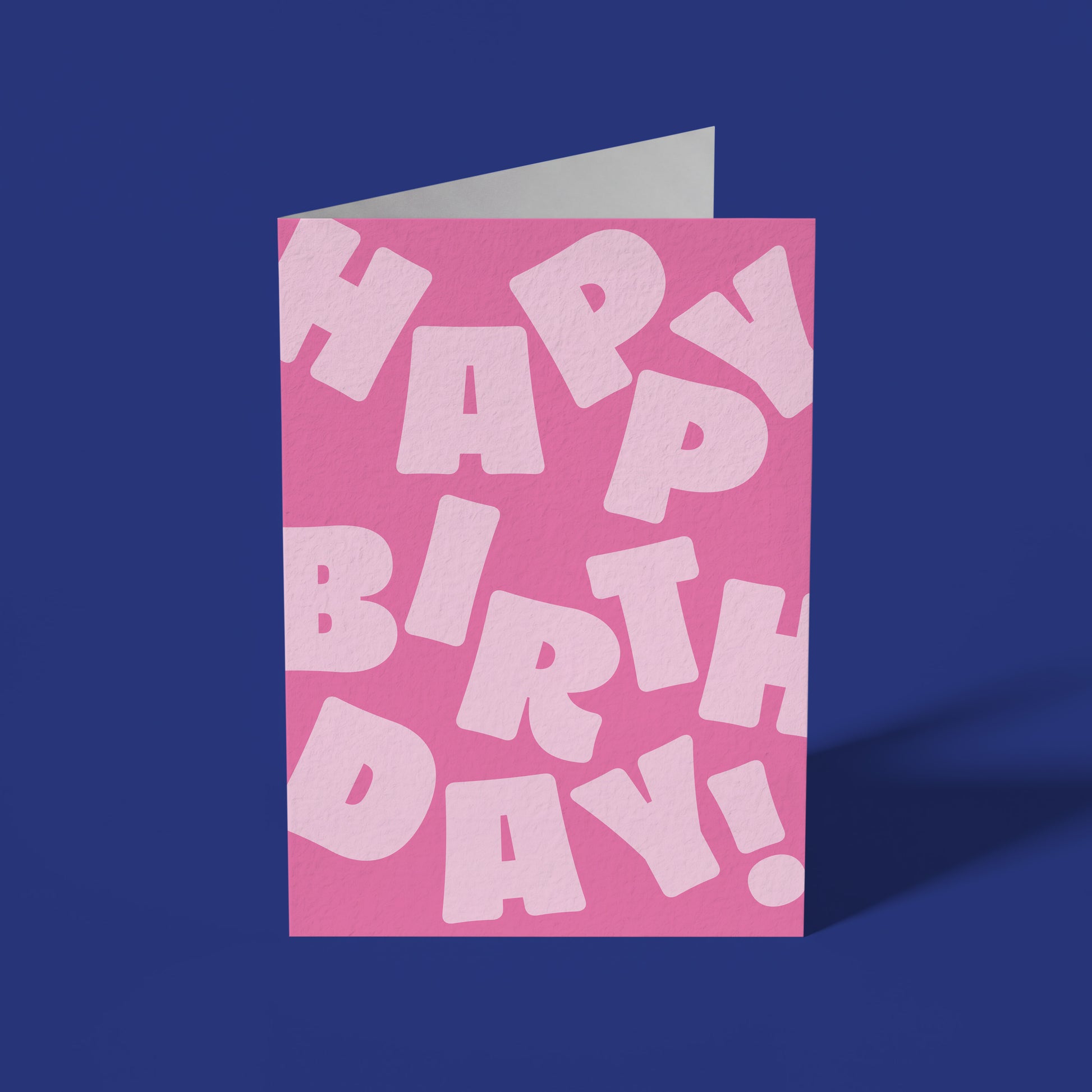 Bold Type Happy Birthday - Birthday Card