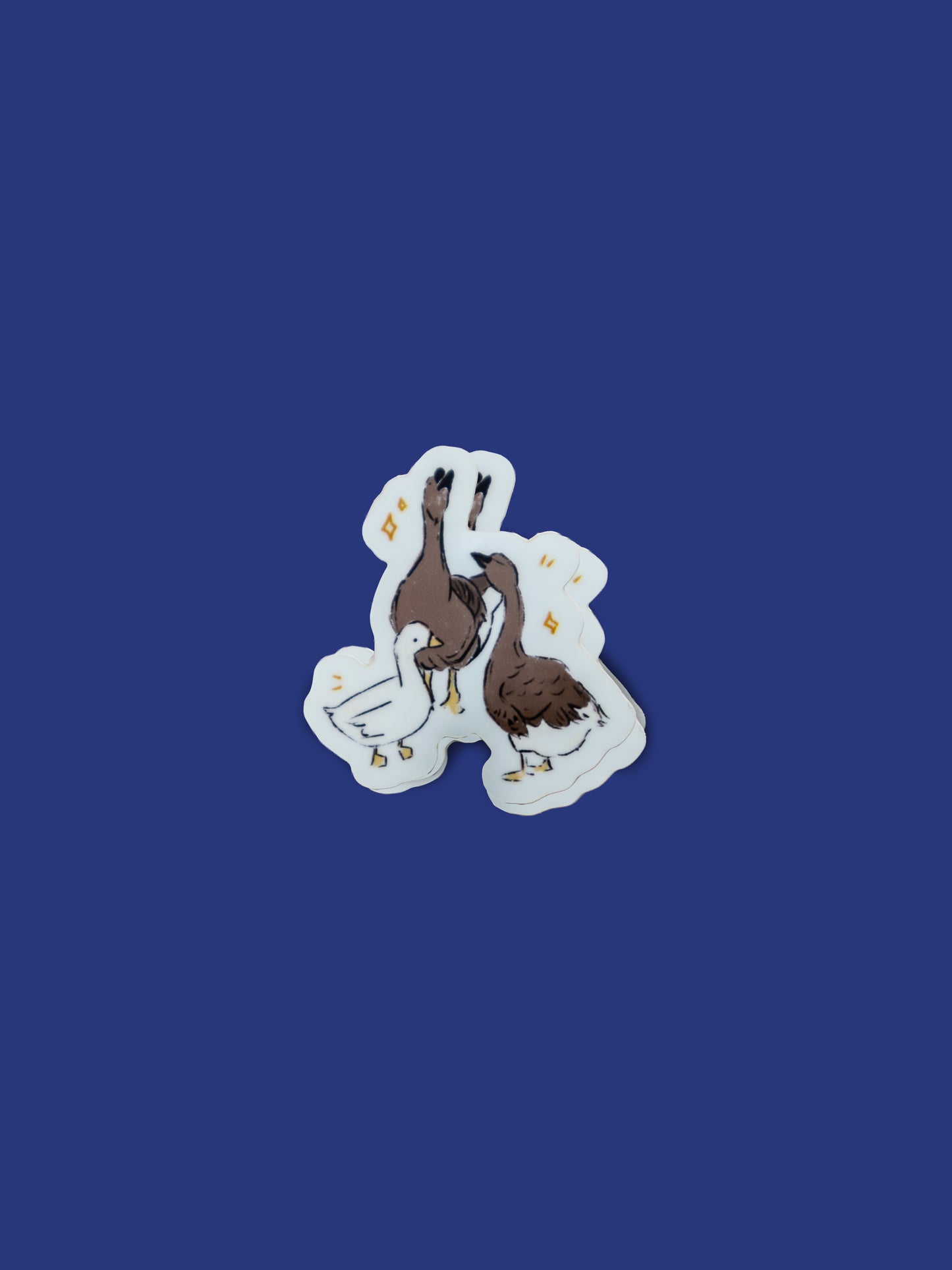 Geese & Duck Sticker