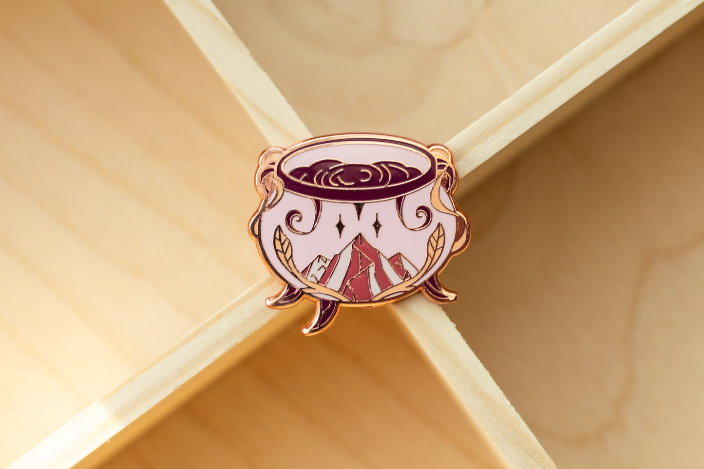 Cauldron Enamel Pin
