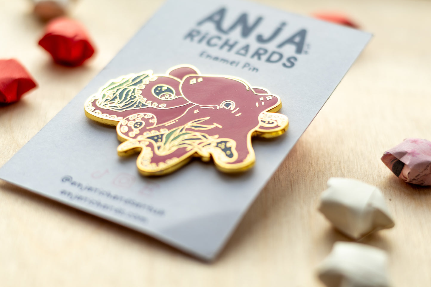 Octopus Pin