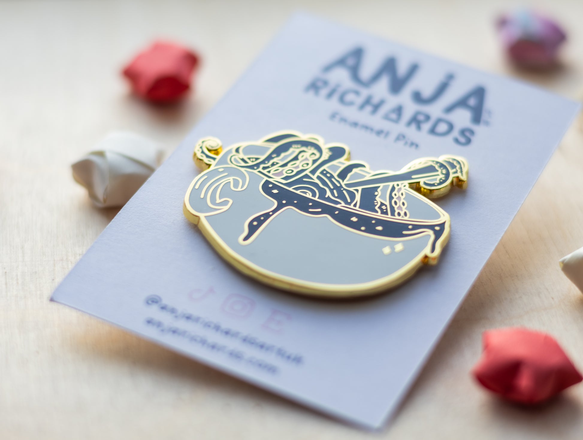 Octopus Mug Pin