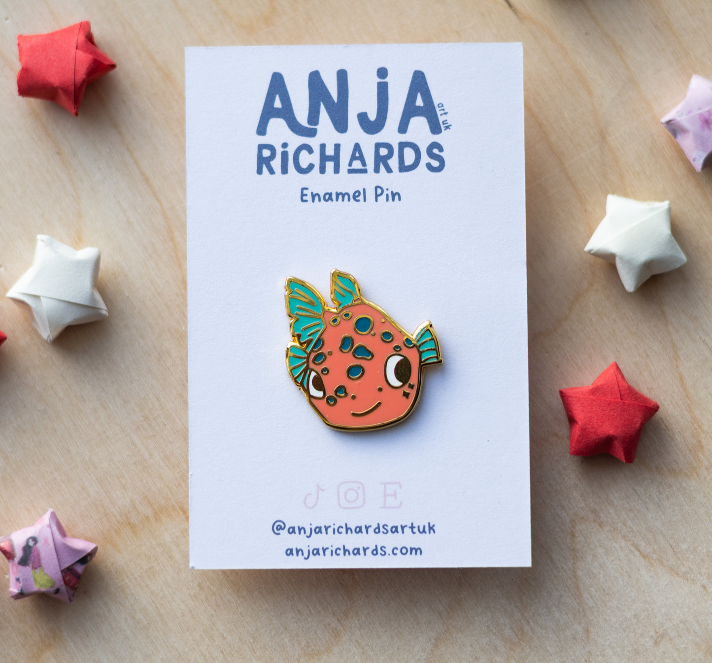 Puffer Fish Pin