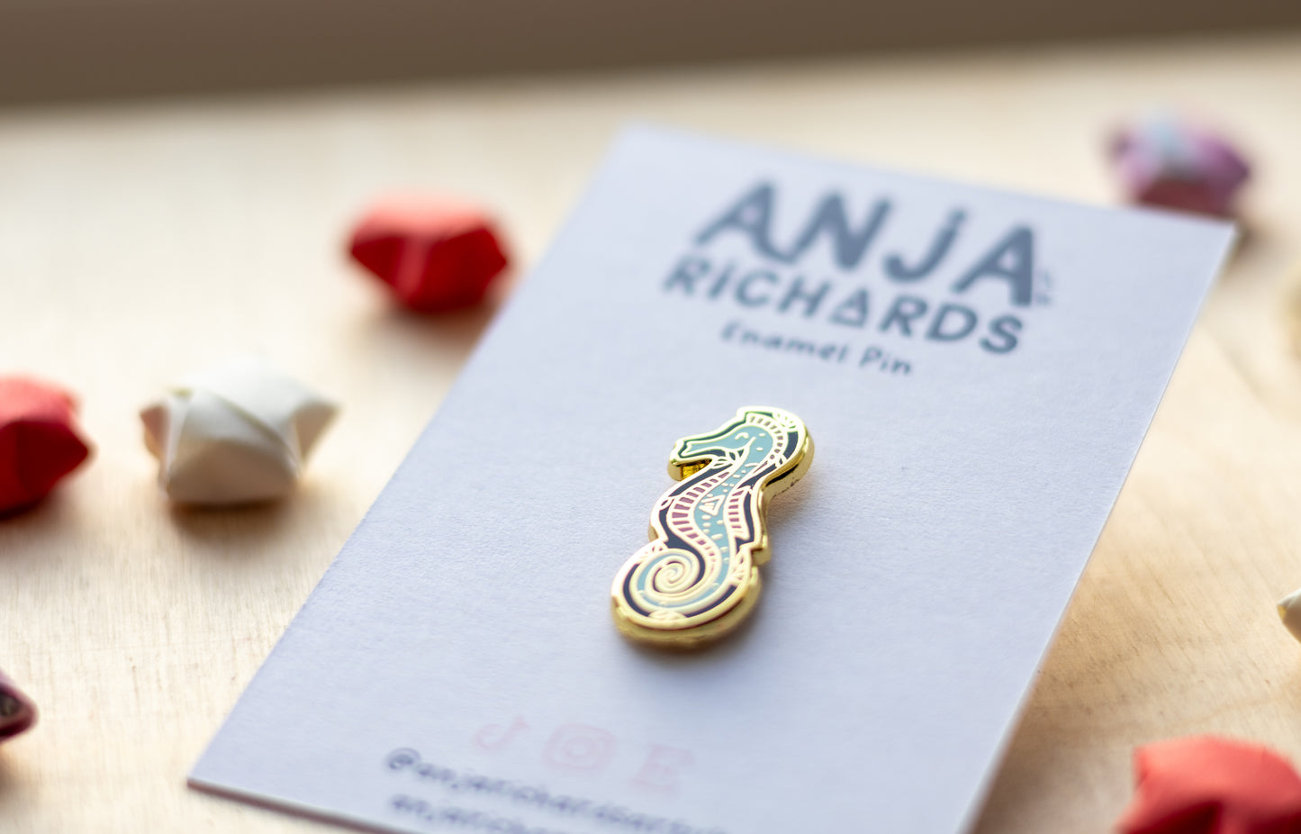 Seahorse Pin