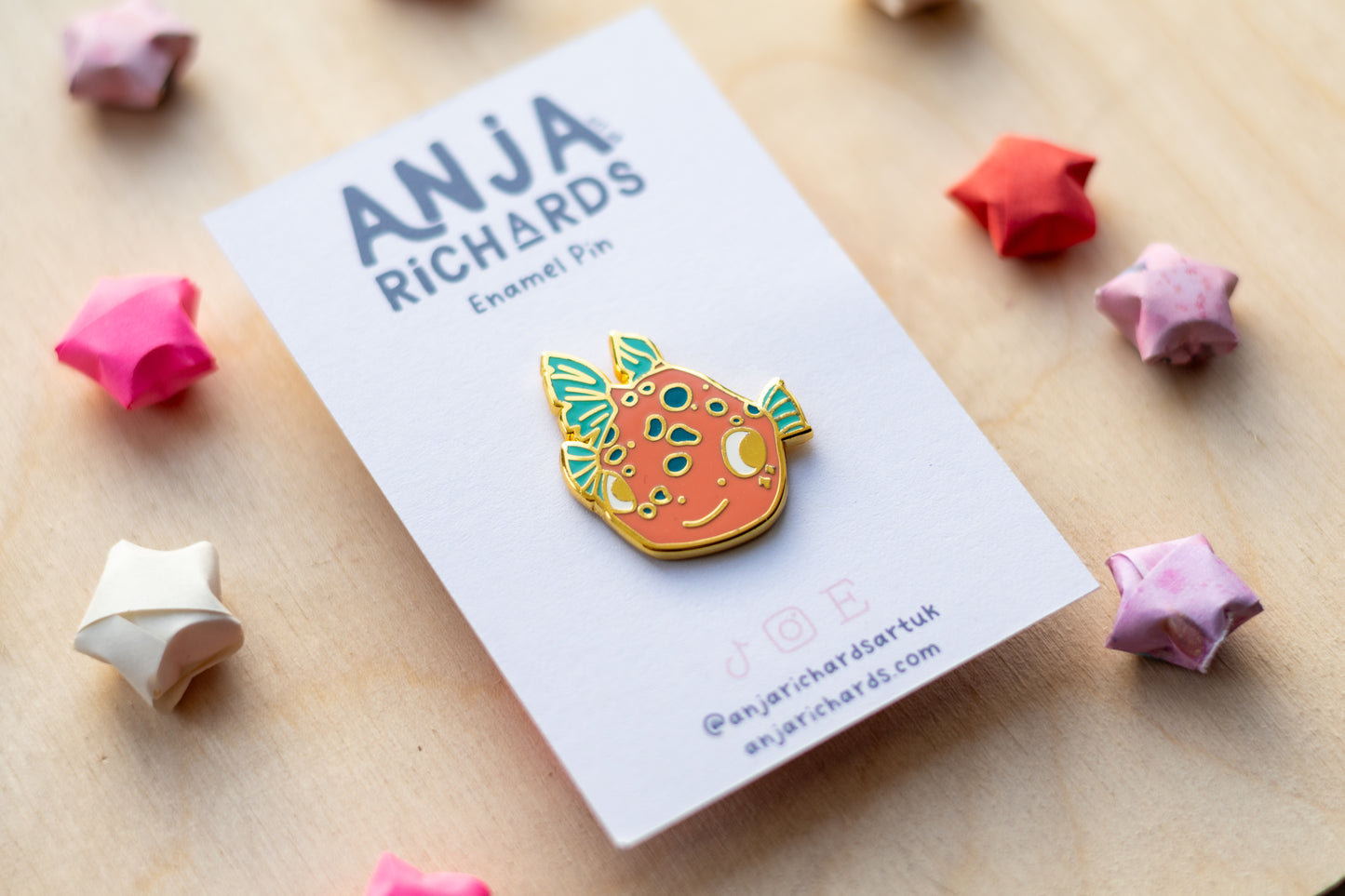 Puffer Fish Pin
