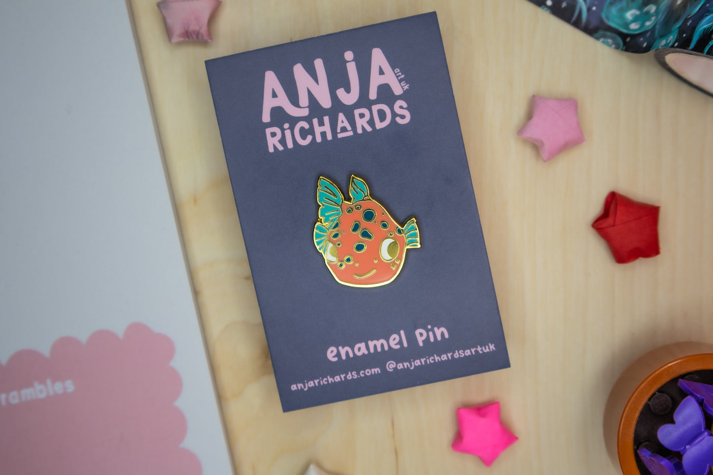 Puffer Fish Pin