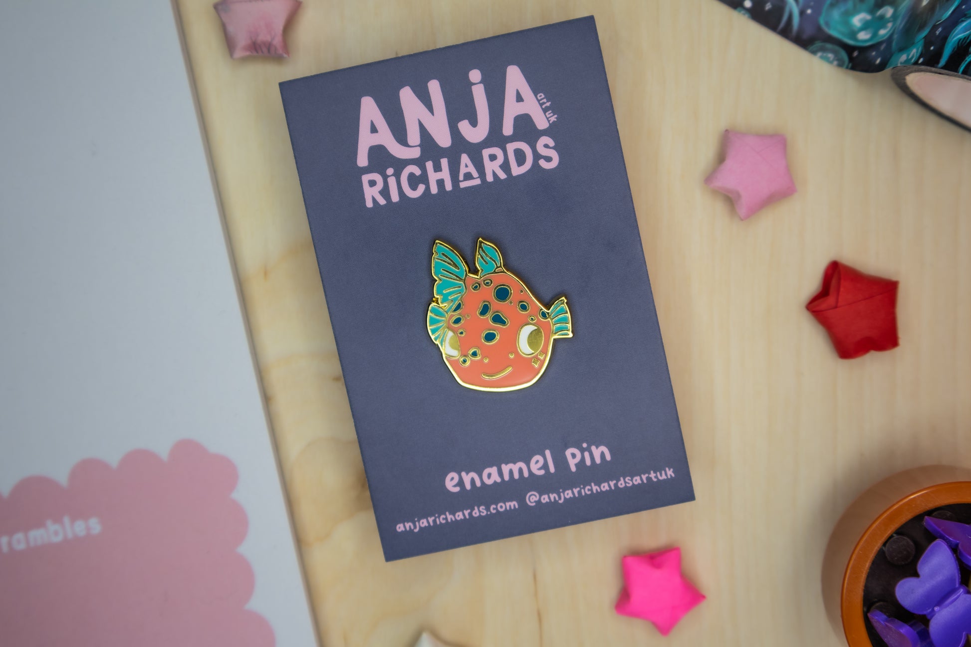 Puffer Fish Pin