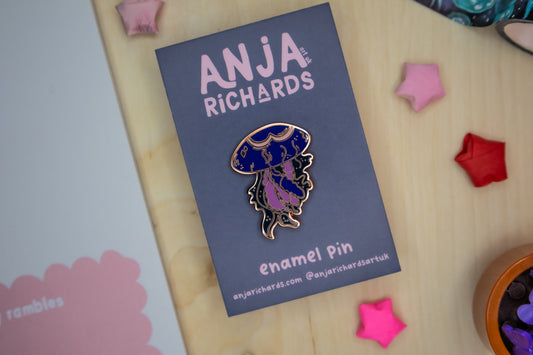 Jellyfish Pin