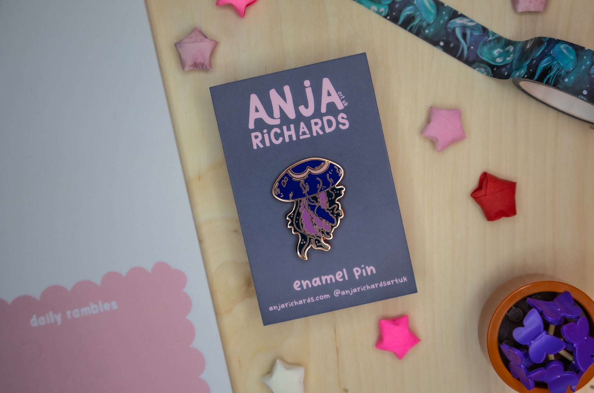 Jellyfish Pin