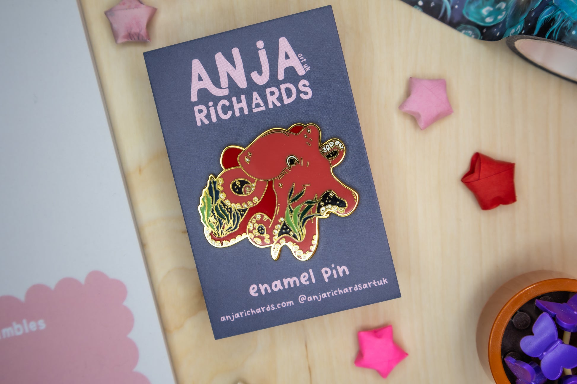 Octopus Pin