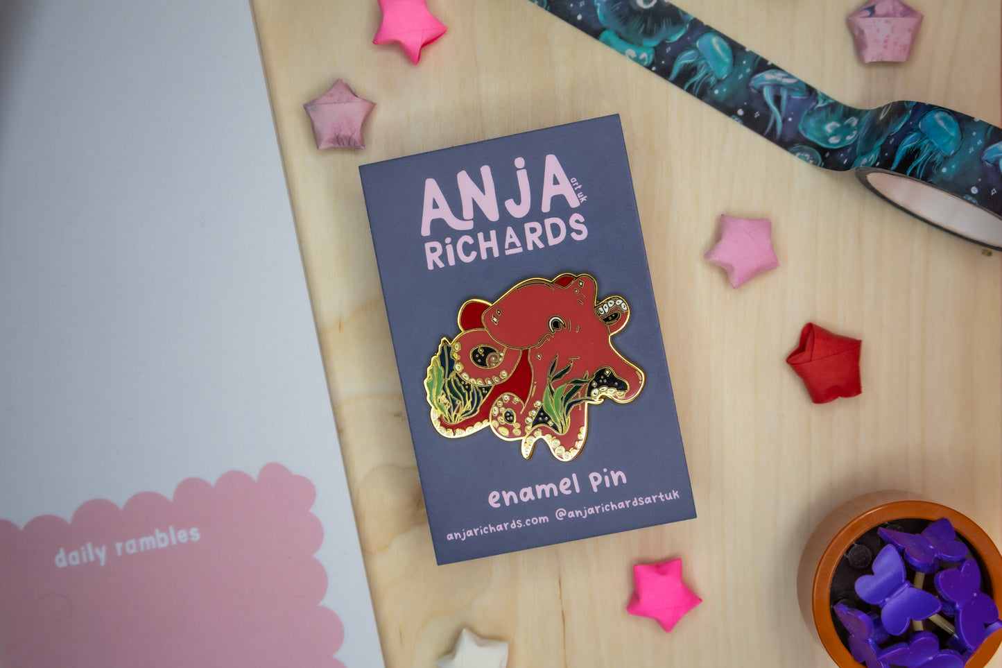 Octopus Pin