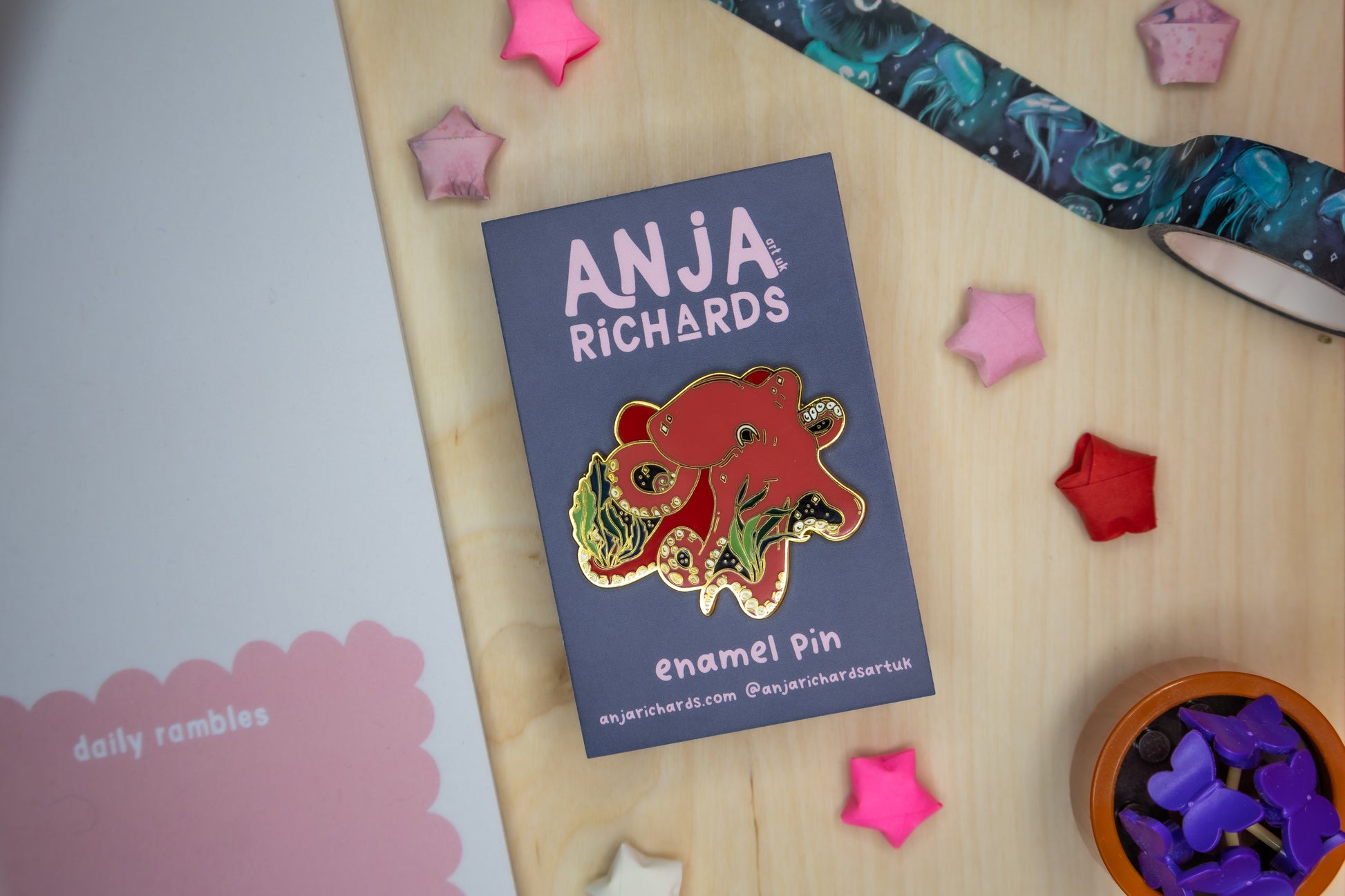 Octopus Pin