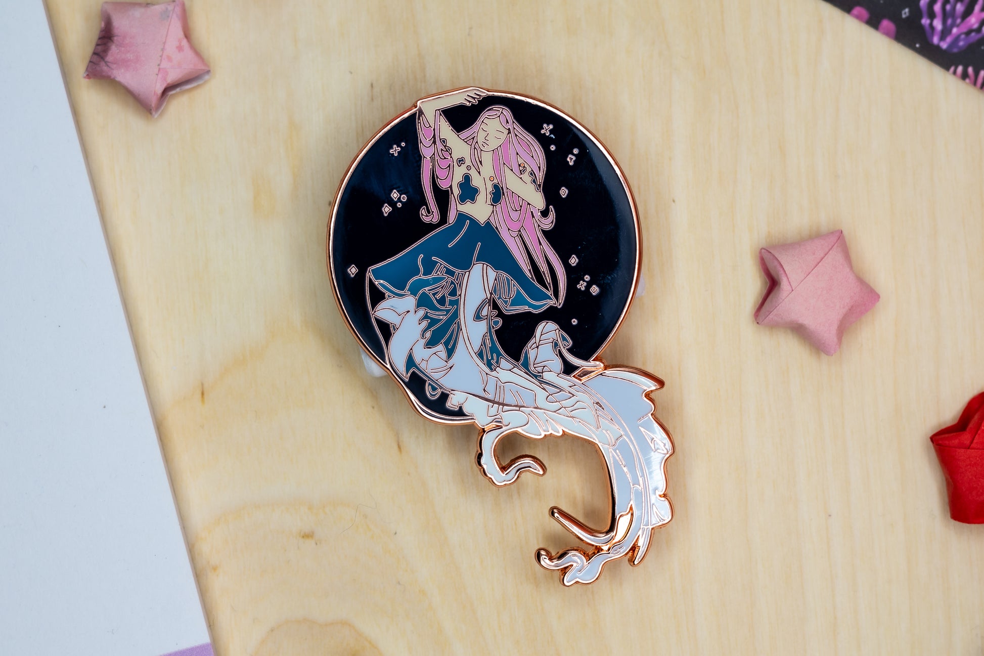 Selqualia Mermaid Enamel Pin
