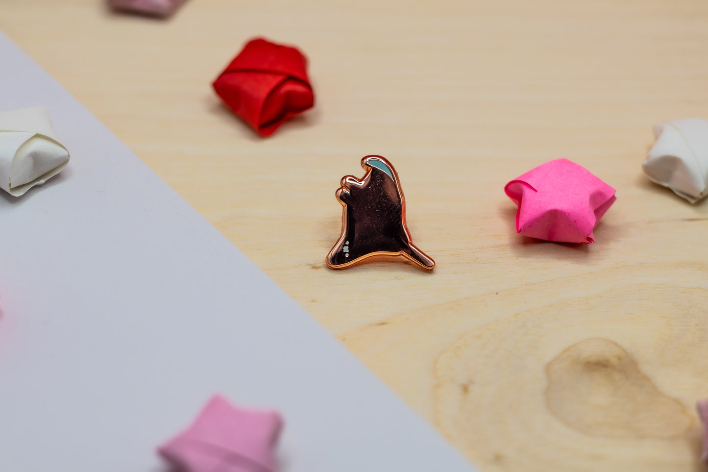 Mini Ray Duo Enamel Pins