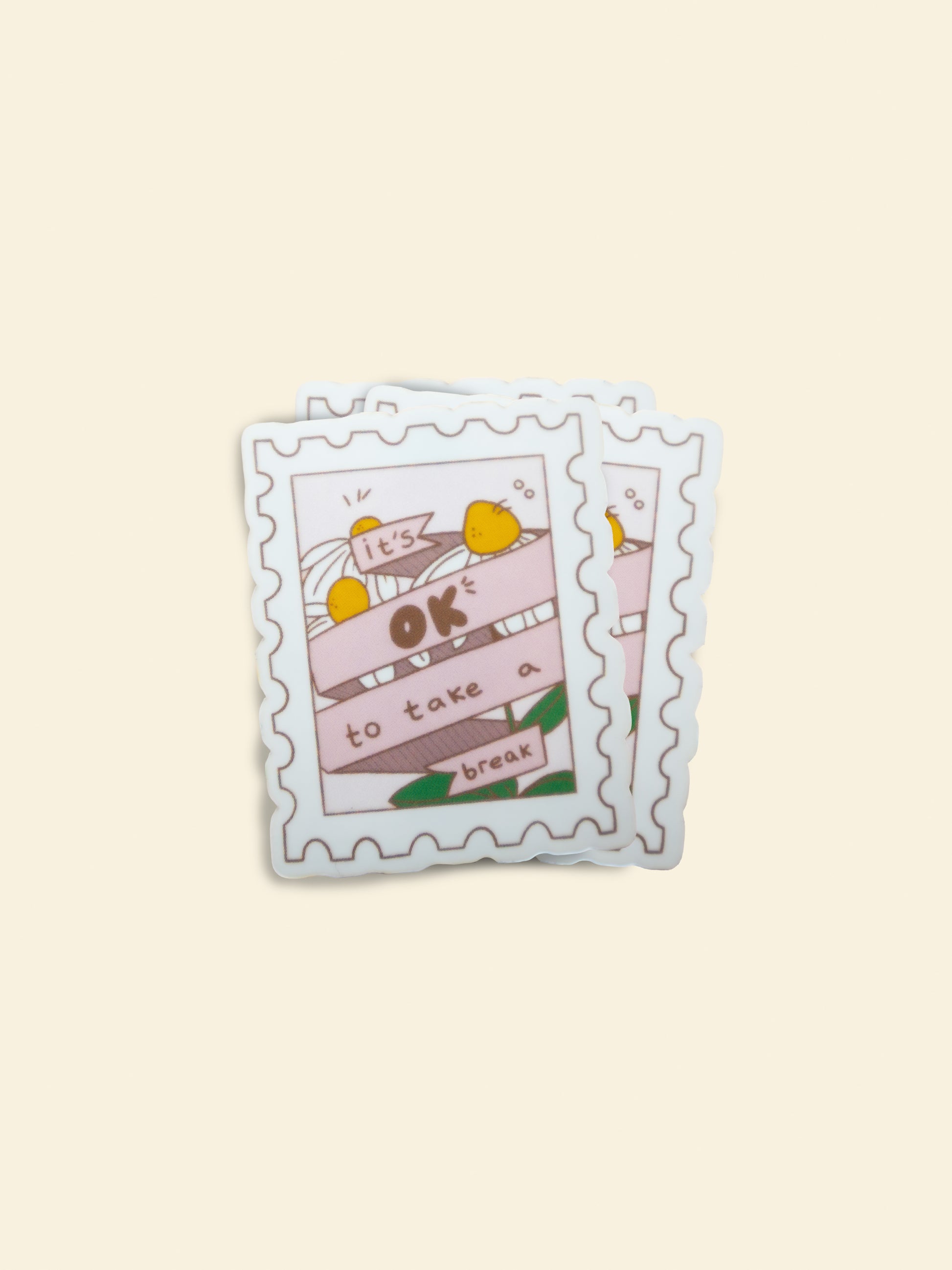 It's Okay To Take A Break Sticker