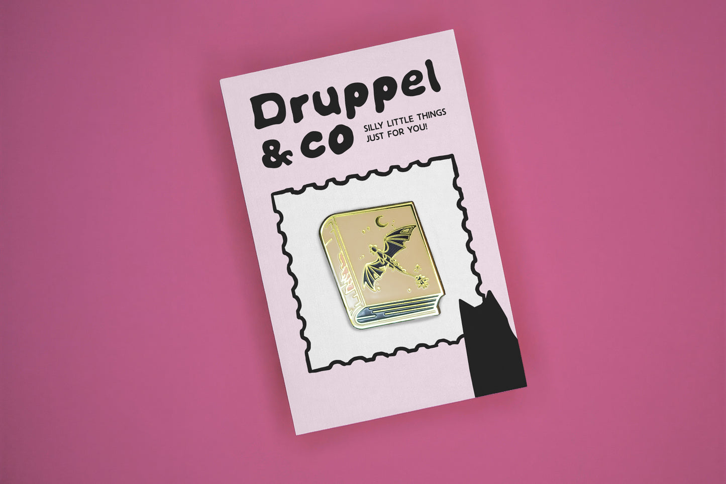 Morning Book Enamel Pin