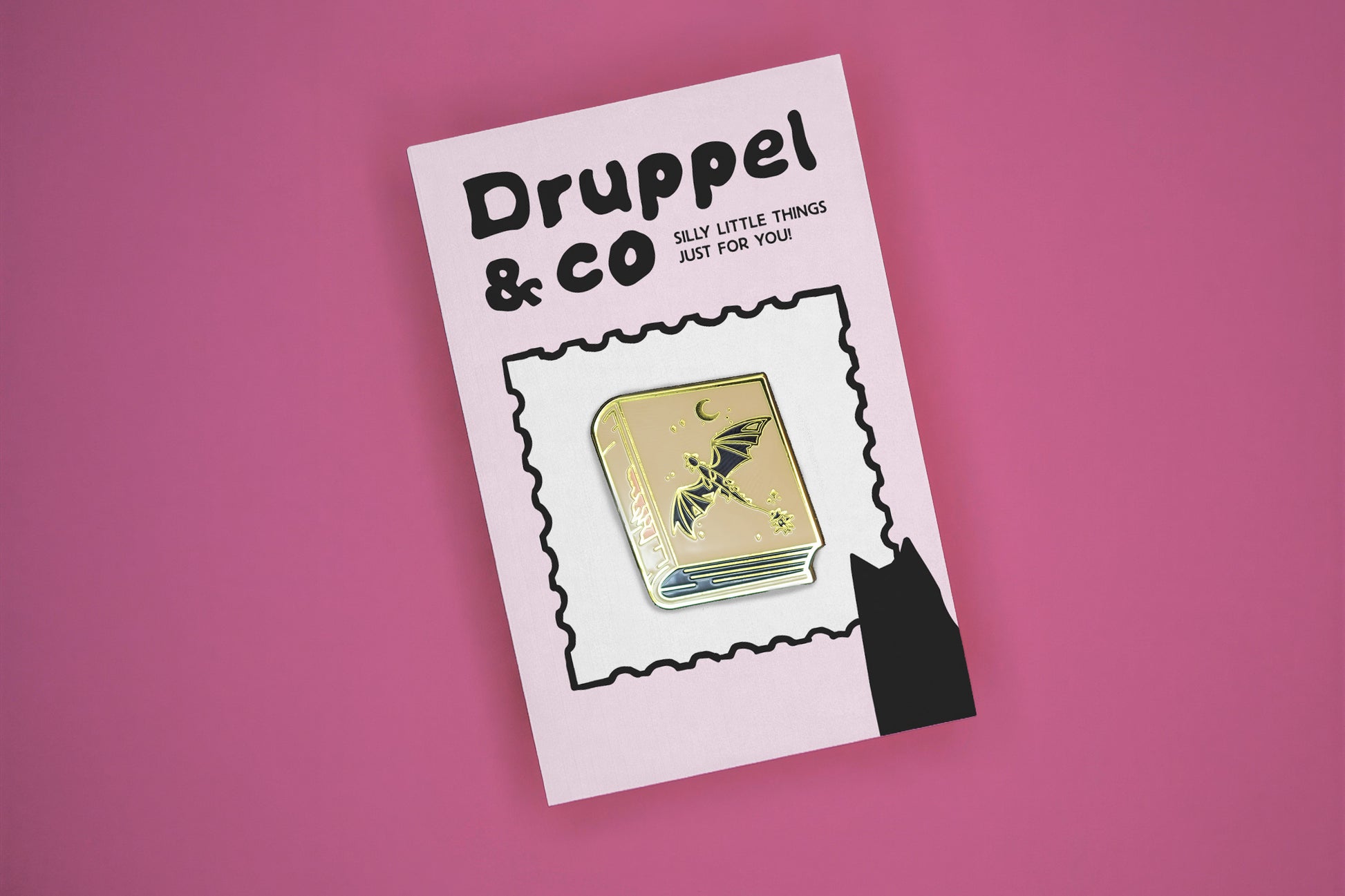 Morning Book Enamel Pin