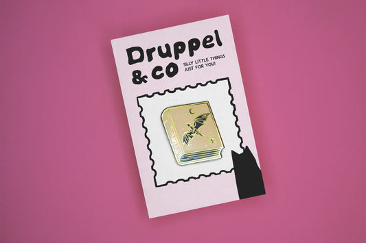 Morning Book Enamel Pin