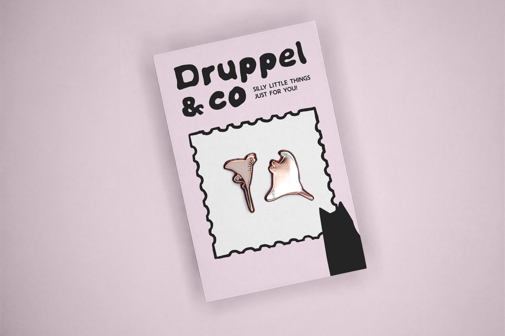 Mini Ray Duo Enamel Pins