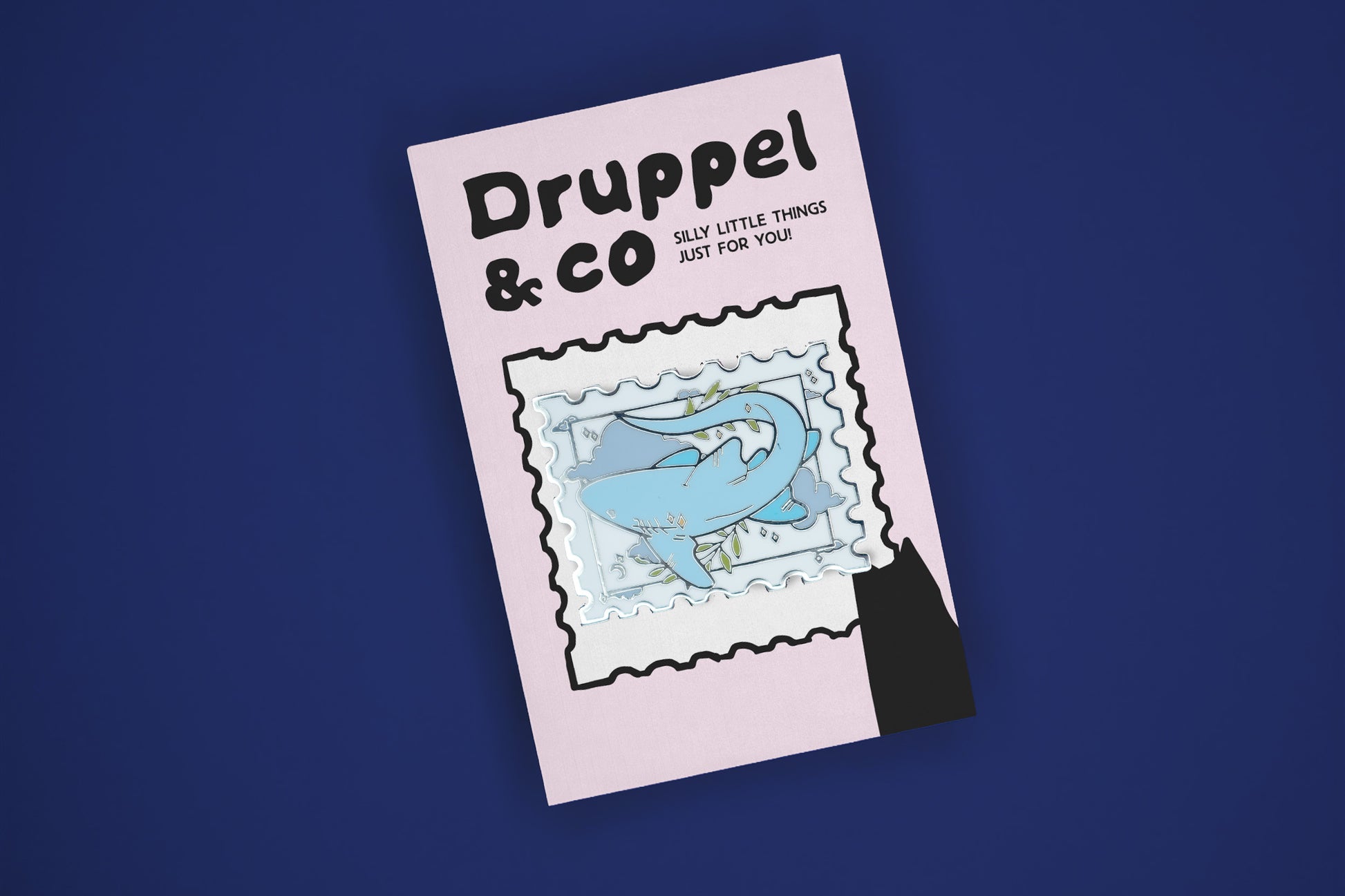 Shark Stamp Pin