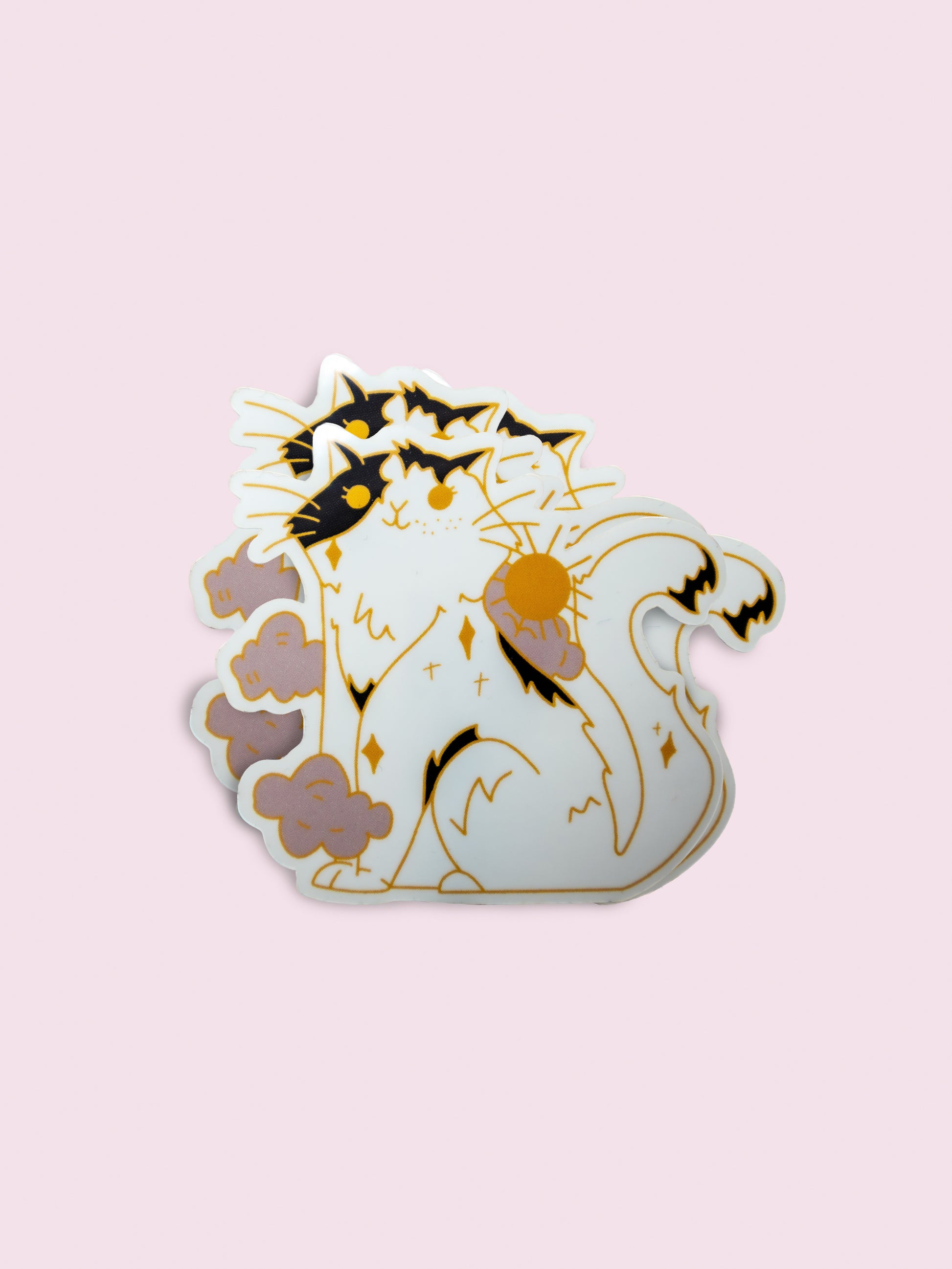 Skye Sun Cat Sticker