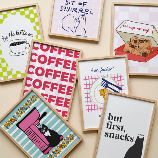 Pop The Kettle On Print